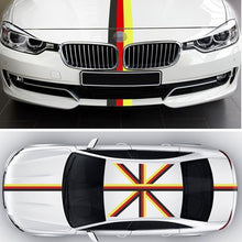 Load image into Gallery viewer, 5m German Flag Car Plastic Wrap Sticker Decal Film, Germany Natianality Flag/5m