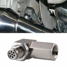 Load image into Gallery viewer, 90 Degree Car Oxygen Sensor Spacer Engine Light CEL Check Bung Mini Catalytic Converter M18 x 1.5, 90 Degree
