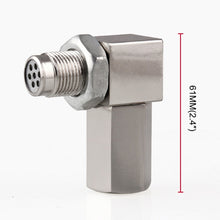 Load image into Gallery viewer, 90 Degree Car Oxygen Sensor Spacer Engine Light CEL Check Bung Mini Catalytic Converter M18 x 1.5, 90 Degree
