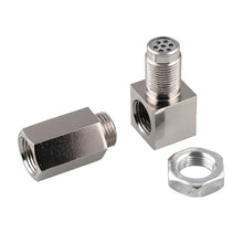 Load image into Gallery viewer, 90 Degree Car Oxygen Sensor Spacer Engine Light CEL Check Bung Mini Catalytic Converter M18 x 1.5, 90 Degree