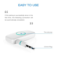 Load image into Gallery viewer, Doosl DSER102 Mini Car Bluetooth Wireless Music Receiver with 3.5mm Stereo Input Jack, DSER102