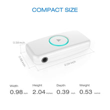 Load image into Gallery viewer, Doosl DSER102 Mini Car Bluetooth Wireless Music Receiver with 3.5mm Stereo Input Jack, DSER102