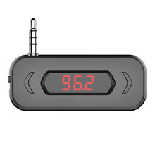 Load image into Gallery viewer, Doosl DSER116 Multifunctional Car FM Transmitter Wireless Music Receiver with 3.5mm Jack &amp; LCD Display, Support Hands-free Call, DSER116