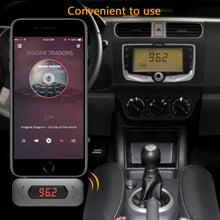 Load image into Gallery viewer, Doosl DSER116 Multifunctional Car FM Transmitter Wireless Music Receiver with 3.5mm Jack &amp; LCD Display, Support Hands-free Call, DSER116
