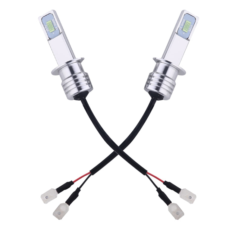 2 PCS H1 72W 1000LM 6000-6500K Super Bright Car Fog Light LED Bulbs, DC 12-24V, H1