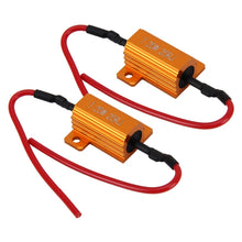 Load image into Gallery viewer, 2 PCS Car Canbus Error Canceller Decoder Load Resistor LED 25W 25 Ohm No Blinking Decoder, 25W 25 Ohm