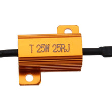 Load image into Gallery viewer, 2 PCS Car Canbus Error Canceller Decoder Load Resistor LED 25W 25 Ohm No Blinking Decoder, 25W 25 Ohm