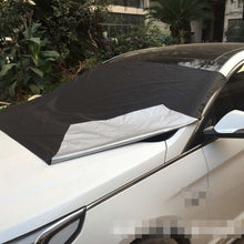 Load image into Gallery viewer, Magnetic Car Front Windshield Car Snow Block / Frost Block Cover Winter Car Snow Shield Cover Auto Front Windscreen / Rain / Frost / Sunshade Auto Snow Shield, Size: 210 x 120cm, 210x210cm