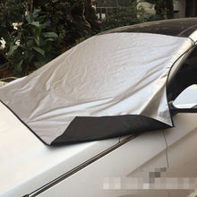 Load image into Gallery viewer, Magnetic Car Front Windshield Car Snow Block / Frost Block Cover Winter Car Snow Shield Cover Auto Front Windscreen / Rain / Frost / Sunshade Auto Snow Shield, Size: 210 x 120cm, 210x210cm