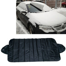Load image into Gallery viewer, Car Windshield Sun Shade Winter Car Snow Shield Cover Auto Front Windscreen / Rain / Frost / Sunshade, Size: 150 x 70cm, Random Color Delivery, 150x70cm