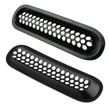 Load image into Gallery viewer, 7 PCS Car Front Racing Front Grille Grid Insect Net for Jeep Wrangler JK 2007-2017, For Jeep Wrangler 2007-2017