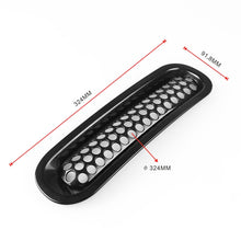 Load image into Gallery viewer, 7 PCS Car Front Racing Front Grille Grid Insect Net for Jeep Wrangler JK 2007-2017, For Jeep Wrangler 2007-2017