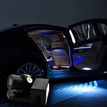 Load image into Gallery viewer, 2 PCS DC 8-36V Ghost Shadow Courtesy Angel Wings Projection Lamp Car Door LED Welcome Lights, Cold Blue, Blue, Red, White