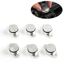 Load image into Gallery viewer, 6 PCS 33mm Swirl Flap Flaps Delete Removal Blanks Plugs for BMW M57 (6-cylinder), 33mm (Red), 33mm (Blue), 33mm (Black), 33mm (Silver)
