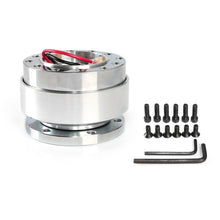 Load image into Gallery viewer, Universal 60mm Car Steering Wheel Quick Release HUB Racing Adapter Snap Off Boss Kit