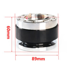 Load image into Gallery viewer, Universal 60mm Car Steering Wheel Quick Release HUB Racing Adapter Snap Off Boss Kit