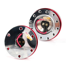 Load image into Gallery viewer, Universal 60mm Car Steering Wheel Quick Release HUB Racing Adapter Snap Off Boss Kit