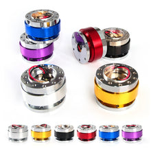 Load image into Gallery viewer, Universal 60mm Car Steering Wheel Quick Release HUB Racing Adapter Snap Off Boss Kit