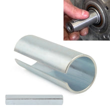 Load image into Gallery viewer, 1 inch to 9/ 8 inch Gas Engine Pulley Crank Shaft Sleeve Adapter Predator with 1/4 inch Keystock, AP20