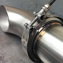 Load image into Gallery viewer, 3 inch Car Turbo Exhaust Downpipe V-Band Clamp Stainless Steel 304 Flange Clamp, 3 inch V-Band Clamp