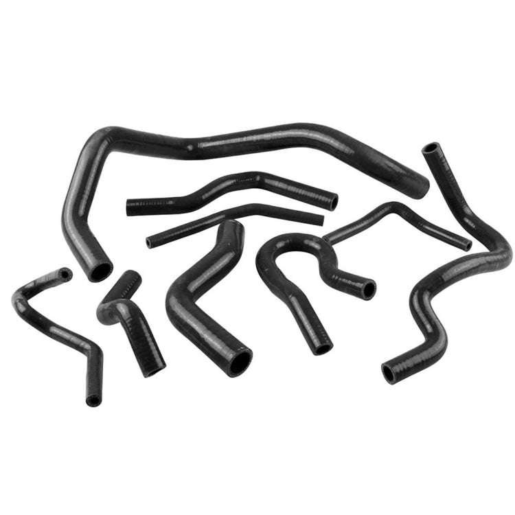 9 PCS Auto Silicone Radiator Hose Kit for Honda Civic D15 D16 EG EK 1992-2000, For Honda