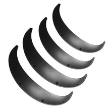 Load image into Gallery viewer, 4 PCS Car Universal Fender Flares Wheel Eyebrow Black Not Painted Wheel Eyebrow, Black Not Painted