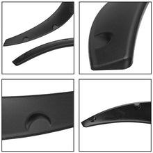 Load image into Gallery viewer, 4 PCS Car Universal Fender Flares Wheel Eyebrow Black Not Painted Wheel Eyebrow, Black Not Painted