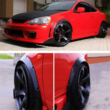 Load image into Gallery viewer, 4 PCS Car Universal Fender Flares Wheel Eyebrow Black Not Painted Wheel Eyebrow, Black Not Painted