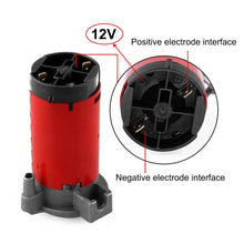 Load image into Gallery viewer, 12V Portable Air Compressor for Air Horn Car Truck Vehicle, 12V Red