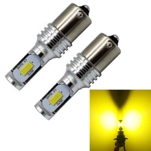 Load image into Gallery viewer, 2 PCS Decode 1156/BA15S 72W LED Bulbs Light Car Auto Turn Lamp Backup Light, DC 12-24V, White, Yellow