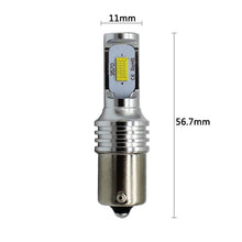Load image into Gallery viewer, 2 PCS Decode 1156/BA15S 72W LED Bulbs Light Car Auto Turn Lamp Backup Light, DC 12-24V, White, Yellow