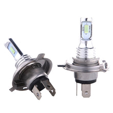 Load image into Gallery viewer, 2 PCS H4 72W 1000LM 6000-6500K Super Bright White Light Car Fog LED Bulbs, DC 12-24V, H4