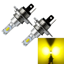 Load image into Gallery viewer, 2 PCS H4 72W 1000LM 6000-6500K Super Bright White Light Car Fog LED Bulbs, DC 12-24V, H4