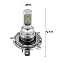 Load image into Gallery viewer, 2 PCS H4 72W 1000LM 6000-6500K Super Bright White Light Car Fog LED Bulbs, DC 12-24V, H4