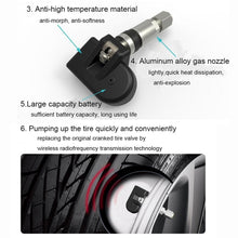 Load image into Gallery viewer, VC601 TPMS 4 Built-in Sensors Tire Pressure Monitoring Alarming System Diagnostic-tool with Bluetooth 4.0 Work on Android / iOS / iPad, VC601