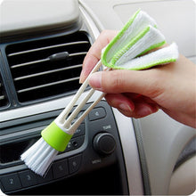 Load image into Gallery viewer, Clean Tool Dirt Duster Brush Dual Head for Car Air-Condition Vent Blind, 1 PC