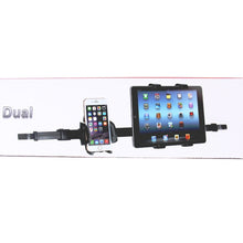 Load image into Gallery viewer, For iPhone, Galaxy, Huawei, Xiaomi, Sony, LG, HTC, Google and other Smartphones, iPad, Tablet, Phone, Car Back Seat Headrest Holder