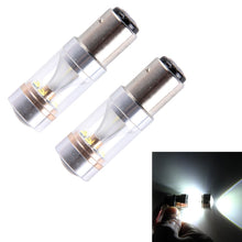 Load image into Gallery viewer, 2 PCS 1157/BAY15D 30W 350 LM 6000K White Light 6 LED CREE Canbus Car Brake Light Bulb, DC 12V, 1157