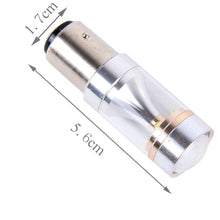 Load image into Gallery viewer, 2 PCS 1157/BAY15D 30W 350 LM 6000K White Light 6 LED CREE Canbus Car Brake Light Bulb, DC 12V, 1157