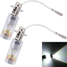 Load image into Gallery viewer, 2 PCS H3 30W 350 LM 6000K White Light CREE 6 LED Car Fog Light Bulb, DC 12V, H3