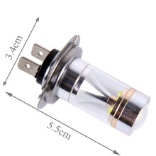 Load image into Gallery viewer, 2 PCS H7 30W 350 LM 6000K White Light CREE 6 LED Car Fog Light Bulb, DC 12V, H7