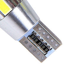 Load image into Gallery viewer, 2 PCS T10 6W 10 SMD 5630 LED Error-Free Canbus Car Clearance Lights Lamp, DC 12V, 5630-10smd LED, 10 SMD 5630 LEDs, T10+6W Green Light