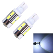 Load image into Gallery viewer, 2 PCS T10 6W White Light 10 SMD 5630 LED Car Clearance Lights Lamp, DC 12V, 10 SMD 5630 LEDs