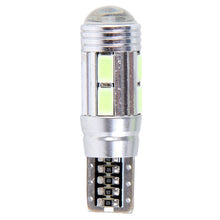 Load image into Gallery viewer, 2PCS T10 6W Ice Blue Light 10 SMD 5630 LED Error-Free Canbus Car Clearance Lights Lamp, DC 12V, 2 PCS T10 6W