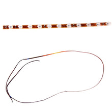 Load image into Gallery viewer, 5 PCS 45 LED 3528 SMD Waterproof Flexible Car Strip Light for Car Decoration, DC 12V, Length: 90cm, 90cm+red, 90cm+white, 90cm+yellow, 90cm+pink, 90cm+green, 90cm+ice blue, 90cm+blue