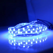 Load image into Gallery viewer, 5 PCS Flow Style 45 LED 3528 SMD Waterproof Flexible Car Strip Light for Car Decoration, DC 12V, Length: 90cm, 90cm Blue, 90cm Pink, 90cm Green, 90cm Ice blue, 90cm Red, 90cm White, 90cm Yellow