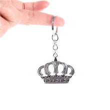 Load image into Gallery viewer, Crown Royal Design Keychain, Crown Royal Shape(Silver), Crown Royal Shape(Yellow)