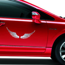 Load image into Gallery viewer, 3D Angel Wing Metal Sticker Decal Auto Car Emblem Decal Decoration Color Silver, Angel Wing