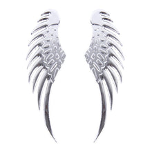 Load image into Gallery viewer, 3D Angel Wing Metal Sticker Decal Auto Car Emblem Decal Decoration Color Silver, Angel Wing
