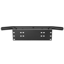 Load image into Gallery viewer, Universal License Plate Bumper Frame for Off-Road Jeep LED Work Light Bar Mounting Bracket with Front Bucket, Universal License Plate Bumper Fram, Universal License Plate Bumper Frame